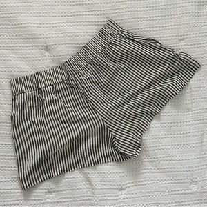 NWOT a new day striped linen shorts. Size XXL.
